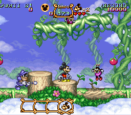 Magical Quest Starring Mickey Mouse, The (Italy) In game screenshot